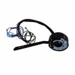 Chave de seta/pisca com lampejo de farol com fio da buzina com retorno automático Volkswagen carros Brasília 1974-1977 Variant 1969-1977