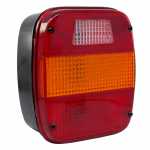 Lanterna traseira tricolor sem vigia pisca âmbar lado direito/esquerdo Ford Cargo Volkswagen Constellation Delivery Worker