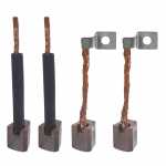 Jogo de escovas 12V 7.5/13 x 12 x 15 mm para motor de partida Valeo Citroën Peugeot 305 309 504 505 Renault Clio Master