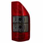 Lanterna traseira bicolor metalizada com pisca fumê lado direito Mercedes-Benz Sprinter 1995-2012