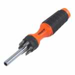 Chave de bits multiúso com ponteiras fenda e Philips 7 em 1