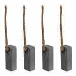 Jogo de escovas 12V 6.5 x 8 x 20 mm para motor de ventilador Chevrolet GM