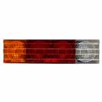 Lanterna traseira tricolor de LED bivolt com vigia e conector original lado direito/esquerdo Mercedes-Benz