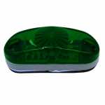 Lanterna delimitadora verde LED bivolt lado esquerdo/direito universal