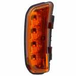 Lanterna direcional lateral âmbar para-lama estribo LED 24V lado esquerdo Scania Série 6