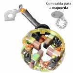 Porta-escovas 12V 6 x 12.7 x 13.3 mm para motor de partida Ford Motorcraft PMGR Courier Escort Fiesta Focus Fusion Ka Mondeo