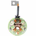 Porta-escovas 12V 6 x 22 x 15 mm para motor de partida Bosch Ford F250 F350 F1000 F4000 (c/ motor Cummins)