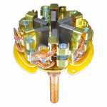 Porta-escovas 24V 8 x 38 x 21.5 mm para motor de partida Delco 50MT Caterpillar