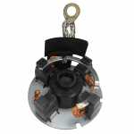 Porta-escovas 12V 5 x 15 x 13 mm para motor de partida Valeo TSC10 Volkswagen CrossFox Fox Gol Parati Polo Saveiro SpaceCross SpaceFox Up! Voyage