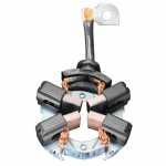 Porta-escovas 12V 6 x 18 x 14.5 mm para motor de partida Bosch Audi A3 S3 TT Seat Alhambra Volkswagen Golf