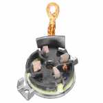 Porta-escovas 12V 6.5 x 10 x 15 mm para motor de partida Valeo D6G / D6GS / TS12ER