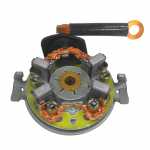 Porta-escovas 12V 4.5 x 18.5 x 13 mm para motor de partida Valeo Chevrolet GM S10 Trailblazer 2.8 diesel