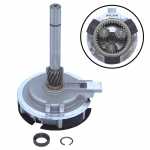 Engrenagem planetária 14 estrias / 38 dentes Iskra / Letrika / Mahle AZE Atlas Copco Bomag Dynapac Gehl Hamm Haulotte JCB Kramer Liebherr Mecalac Multiquip Putzmeister Terex Weidemann