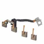 Jogo de escovas 12V 6 x 18 x 14.5 mm para motor de partida Bosch (c/ saída para a direita)