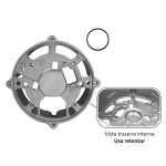 Mancal traseiro (coletor) com retentor do alternador Bosch K1 Chevrolet GM C20 D20 Silverado caminhão D6000 D11000 D12000 D13000 D14000 D19000 D21000 D22000 Fiat-Allis New Holland - capa