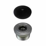 Polia com sistema roda-livre do alternador Fiat Toro Jeep Renegade - kit