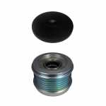 Polia com sistema roda-livre do alternador Alfa Romeo Giulietta Fiat 500 (Cinquecento) Bravo Jeep Renegade Suzuki SX4 Vitara - kit