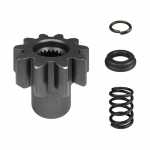 Pinhão do impulsor 10 dentes c/ kit trava Delco 29MT Case Chevrolet GM New Holland Volkswagen - kit