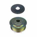 Polia rígida do alternador c/ arruela de calço Bosch Chevrolet GM Ford GMC Mercedes-Benz - kit