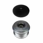 Polia com sistema roda-livre do alternador Audi A4 A6 Volkswagen Passat - kit