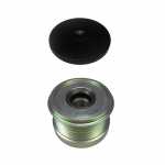 Polia com sistema roda-livre do alternador Nissan Renault Clio Kangoo Laguna Logan Mégane - kit