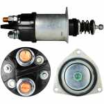 Relé de partida 24V Delco 41MT / 42MT Case Caterpillar Clark Fiat-Allis Terex - kit