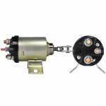 Relé de partida 12V Wapsa Perkins Case CBT Clark Dodge Ford Cargo Massey Ferguson Volkswagen - kit