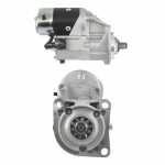 Motor de partida 24V 2.7kW 10 dentes Denso OSGR Caterpillar retroescavadeira