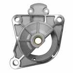 Mancal dianteiro (motriz) com bucha do motor de partida Lucas Indiel Prestolite M93R Ford F1000 Ranger Land Rover Defender Discovery Mercedes-Benz Sprinter (com motor Maxion HS) - vista frontal