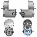 Bobina do relé de partida montada no mancal intermediário 12V Denso Daihatsu Rocky